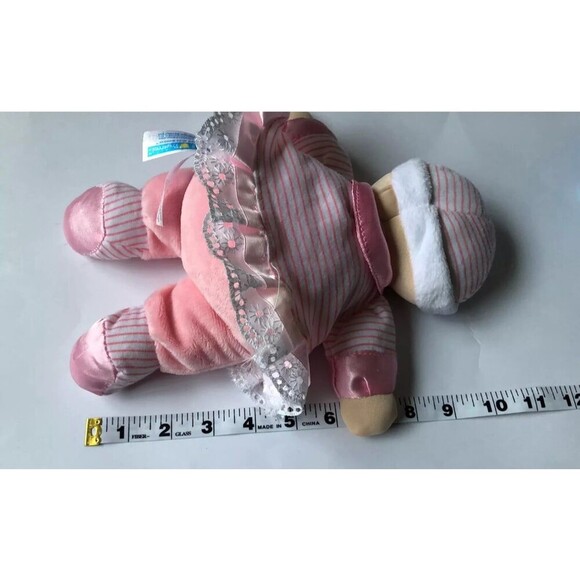 2015 Kids Preferred Plush Doll Soft Baby Stuffed Doll With Hat Lovey 11" Pink - Picture 3 of 3